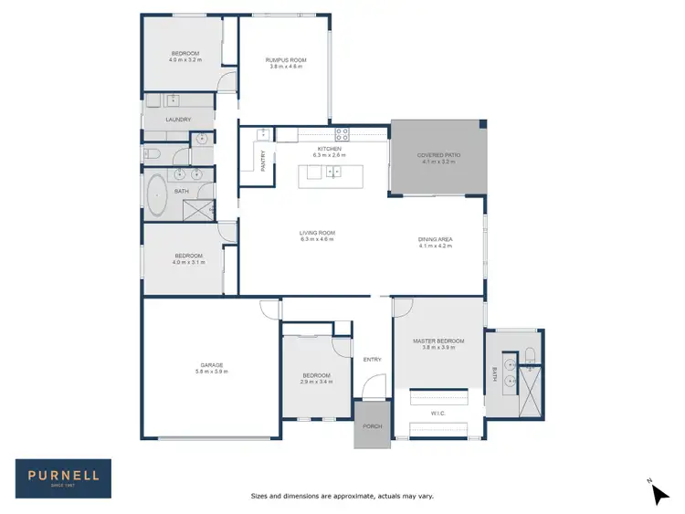 Floorplan of Homely house listing, 3 Iora Place, Waramanga ACT 2611