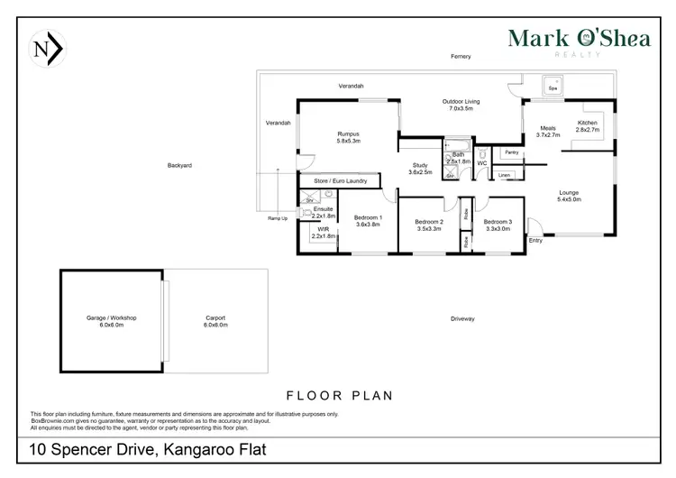 Floorplan of Homely house listing, Address available on request