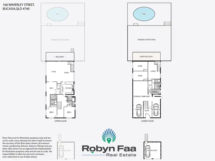 Floorplan of Homely house listing, 166 Waverley Street, Bucasia QLD 4750