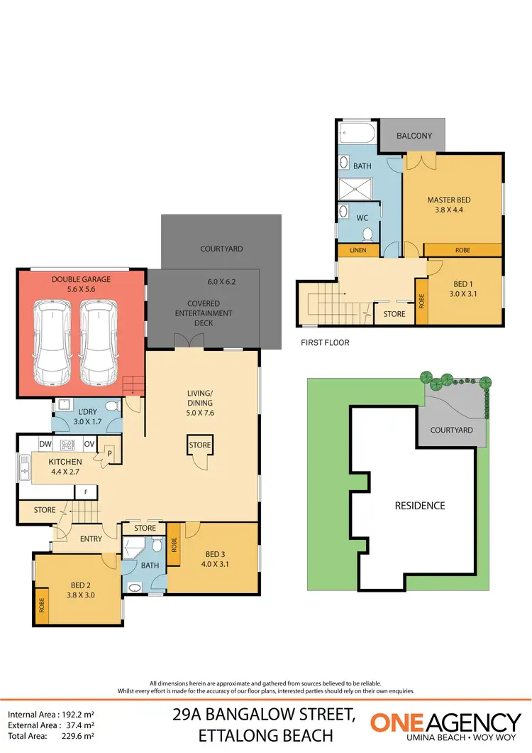Floorplan of Homely semi-detached listing, 29B Bangalow Street, Ettalong Beach NSW 2257