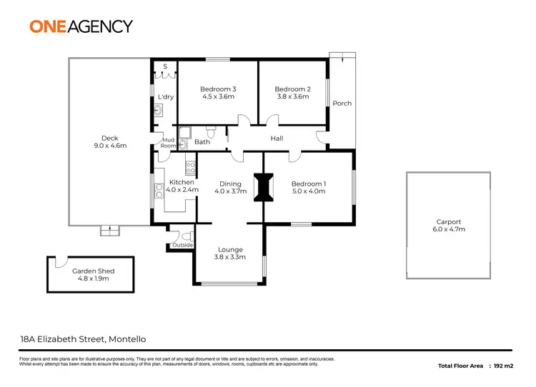 Floorplan of Homely house listing, 18A Elizabeth Street, Montello TAS 7320