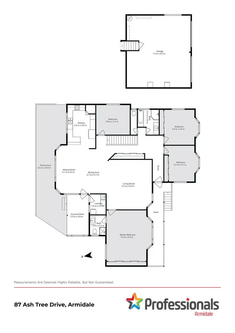 Floorplan of Homely house listing, 87 Ash Tree Drive, Armidale NSW 2350