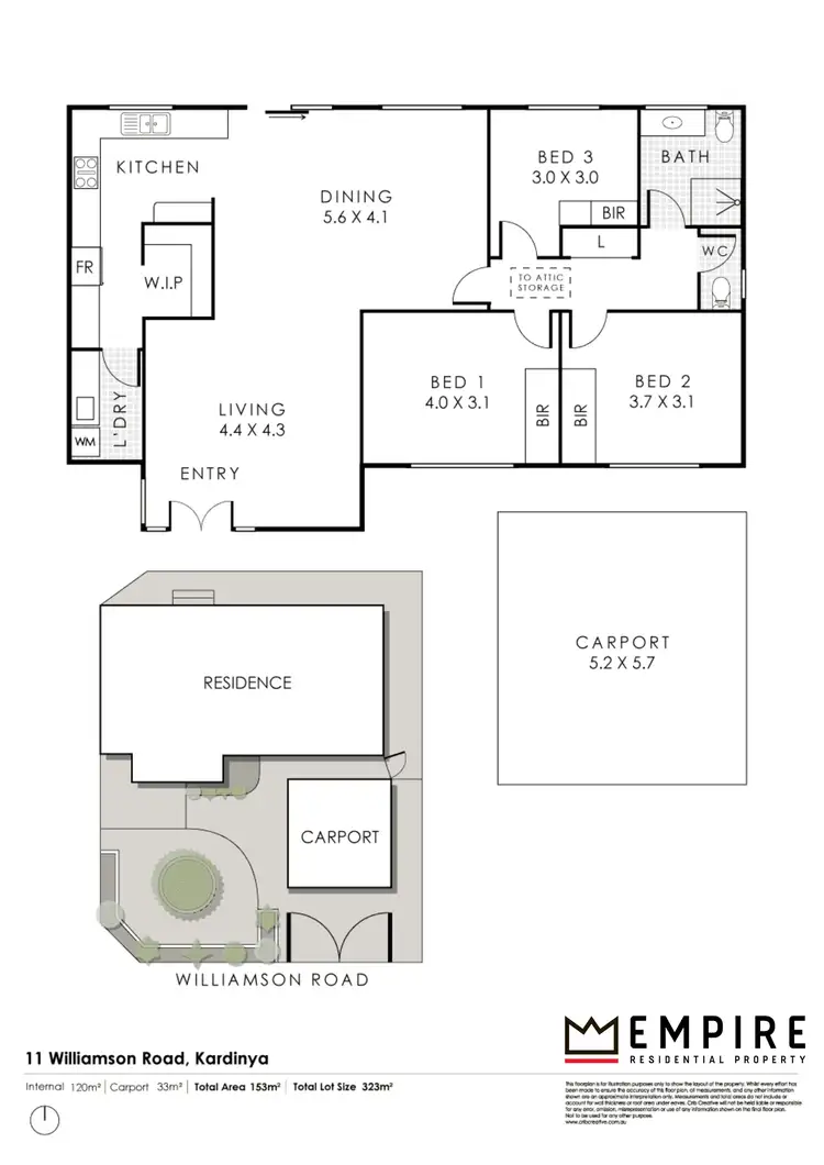 Floorplan of Homely house listing, 11 Williamson Road, Kardinya WA 6163