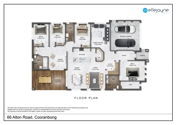 Floorplan of Homely house listing, 66 Alton Road, Cooranbong NSW 2265