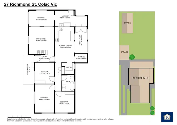 Floorplan of Homely house listing, 27 Richmond Street, Colac VIC 3250