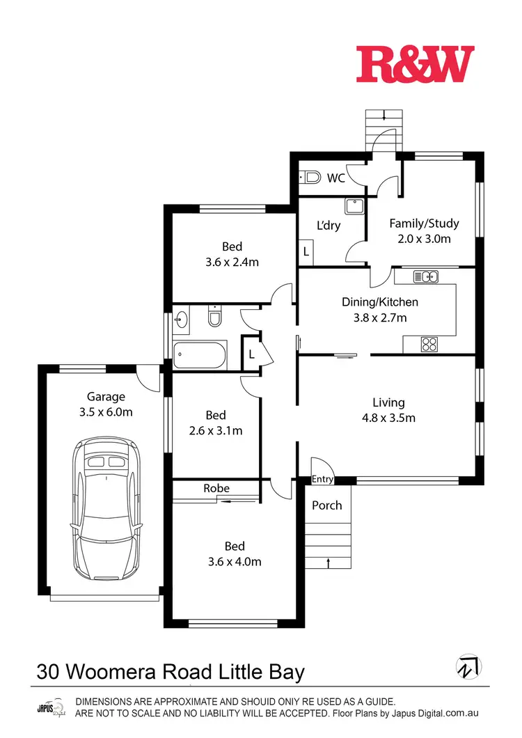 Floorplan of Homely house listing, 30 Woomera Road, Little Bay NSW 2036