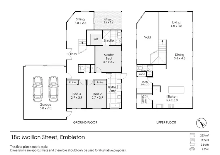 Floorplan of Homely house listing, 18A Mallion Street, Embleton WA 6062