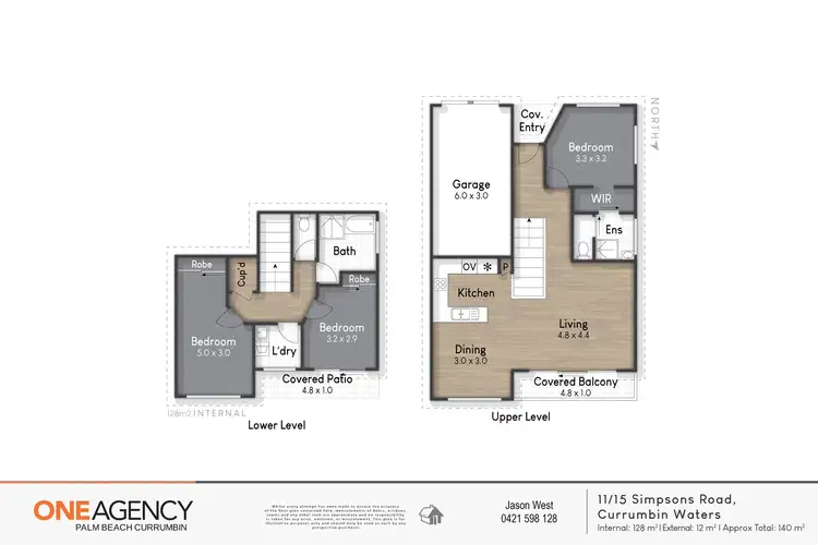 Floorplan of Homely townhouse listing, 11/15 Simpsons Road, Elanora QLD 4221
