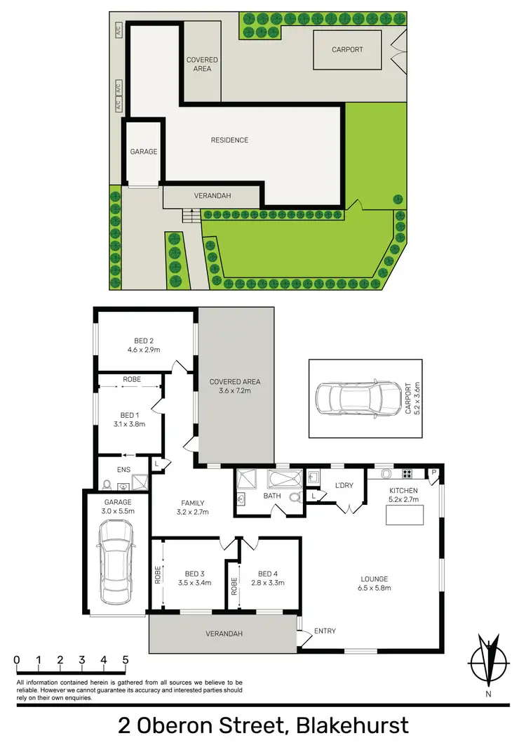 Floorplan of Homely house listing, 2 Oberon Street, Blakehurst NSW 2221