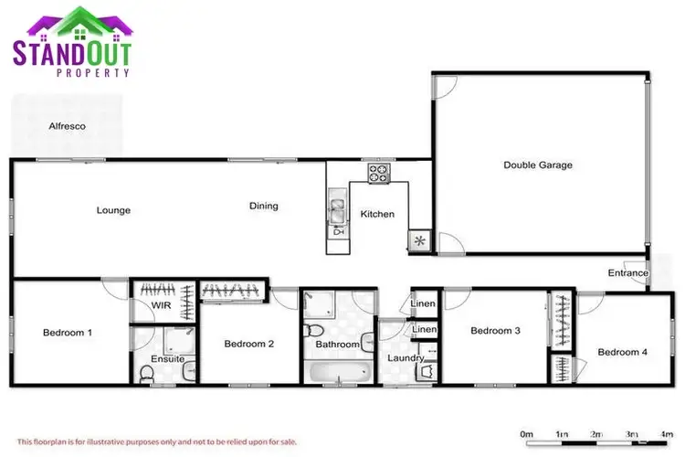 Floorplan of Homely house listing, 24 Broadleaf Place, Ningi QLD 4511
