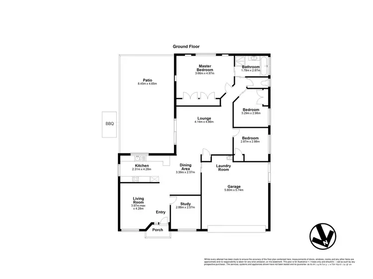 Floorplan of Homely house listing, 4 Kerswell Street, Caboolture QLD 4510