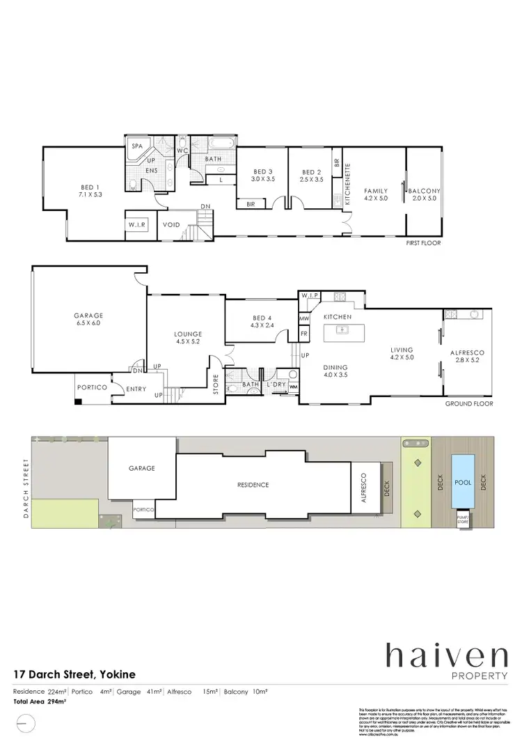 Floorplan of Homely house listing, 17 Darch Street, Yokine WA 6060
