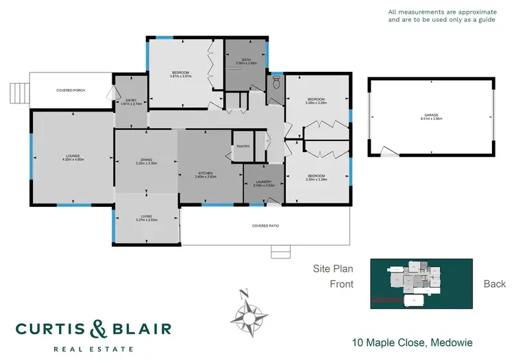 Floorplan of Homely house listing, 10 Maple Close, Medowie NSW 2318