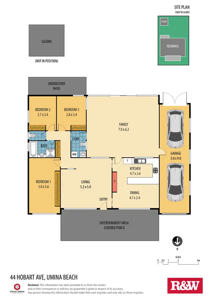 Floorplan of Homely house listing, 44 Hobart Avenue, Umina Beach NSW 2257