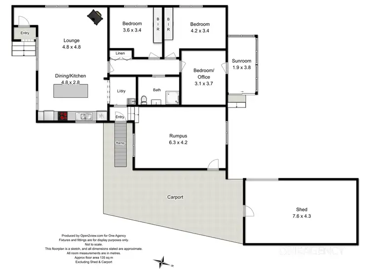 Floorplan of Homely house listing, 14 Dallas Court, Smithton TAS 7330