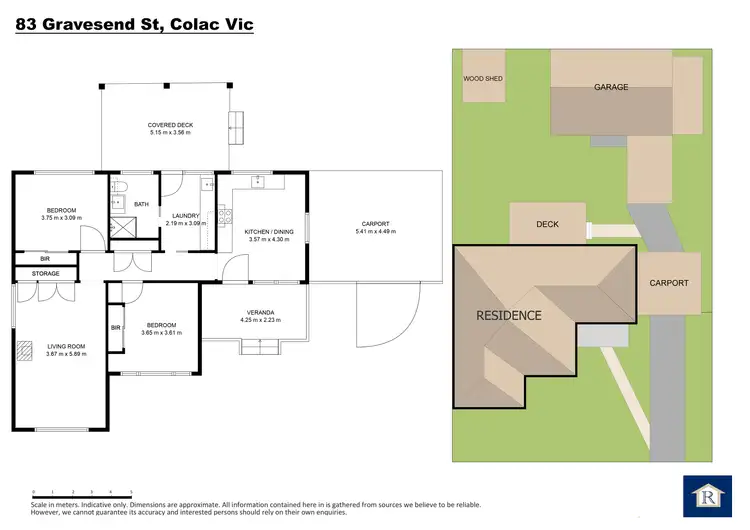 Floorplan of Homely house listing, 83 Gravesend Street, Colac VIC 3250