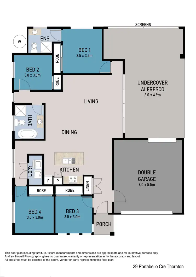 Floorplan of Homely house listing, 29 Portabello Crescent, Thornton NSW 2322