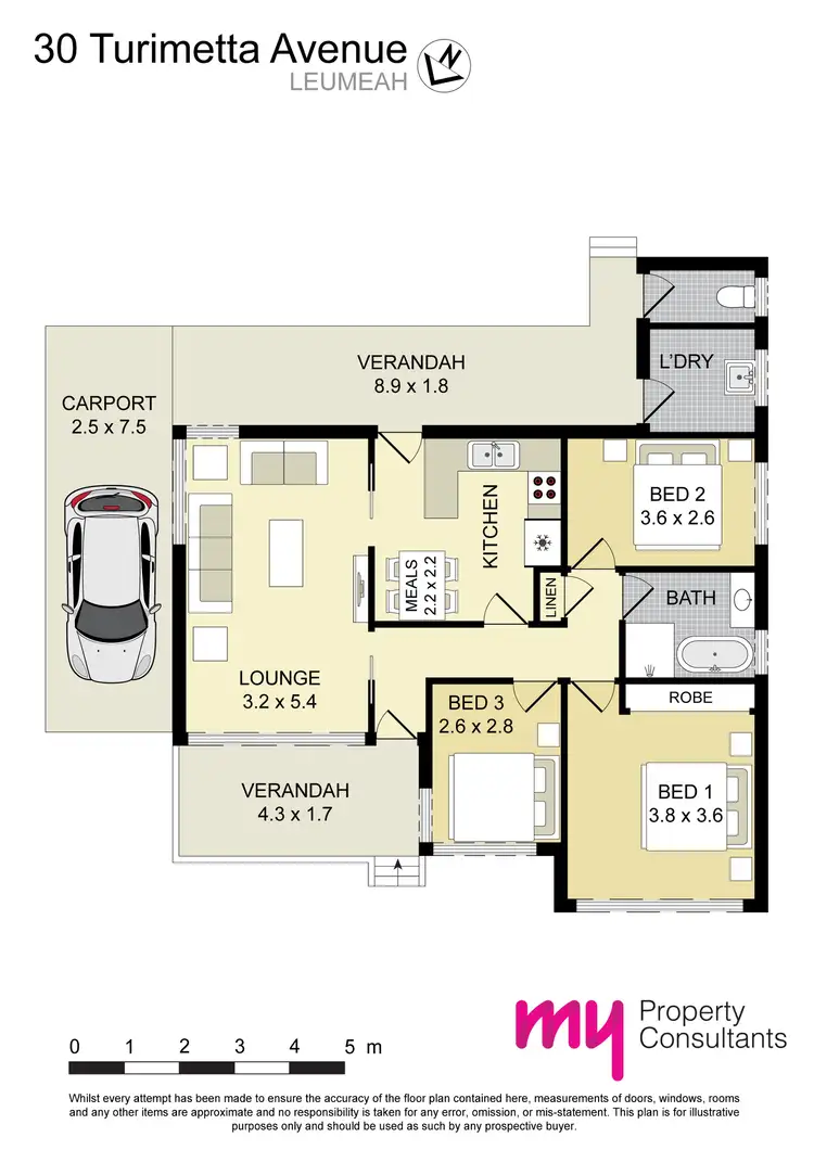 Floorplan of Homely house listing, 30 Turimetta Avenue, Leumeah NSW 2560
