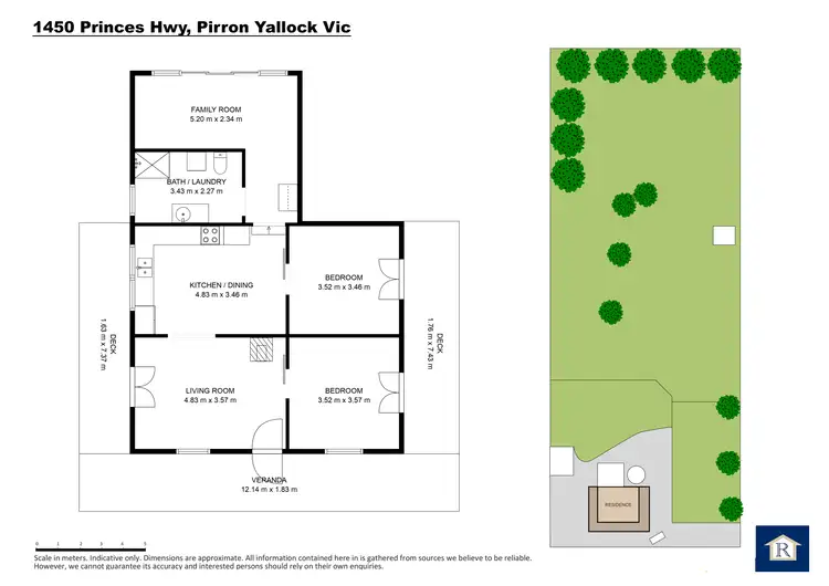 Floorplan of Homely house listing, 1450 Princes Highway, Pirron Yallock VIC 3249
