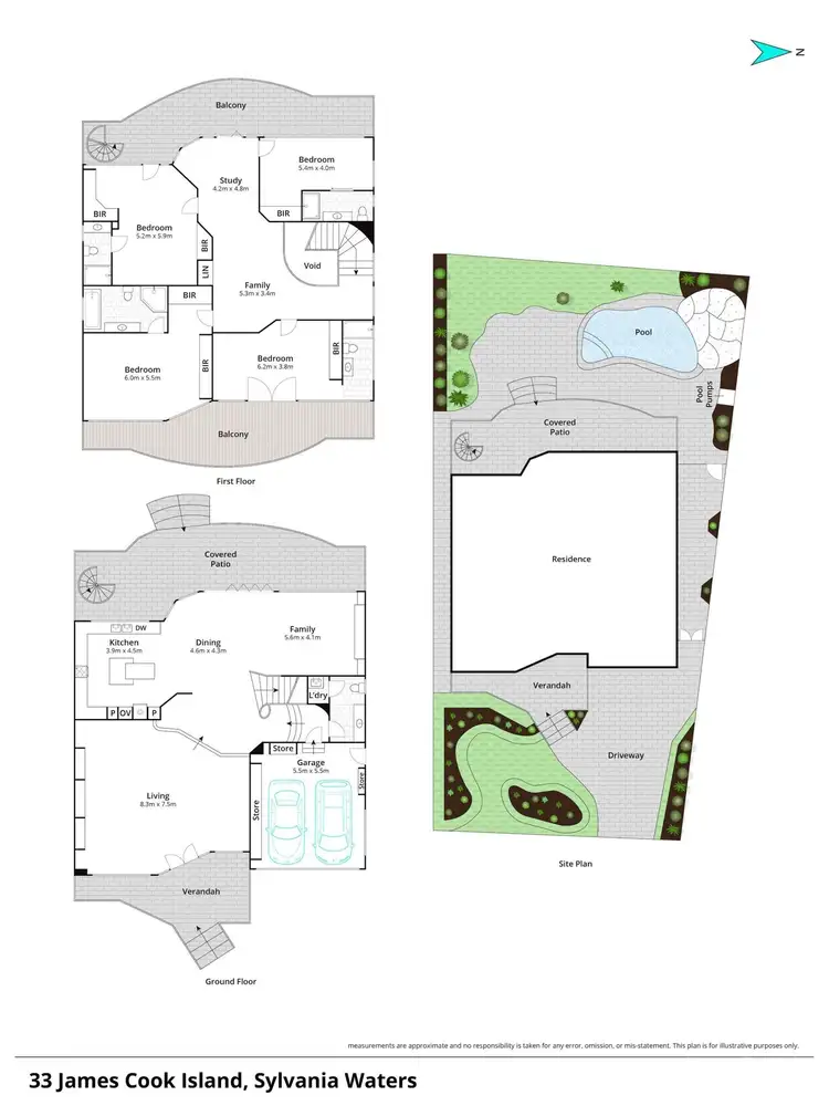 Floorplan of Homely house listing, 33 James Cook Island, Sylvania Waters NSW 2224