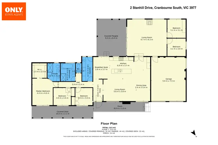 Floorplan of Homely rural property listing, 2 Stanhill Drive, Cranbourne South VIC 3977