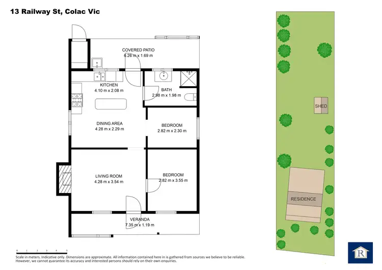 Floorplan of Homely house listing, 13 Railway Street, Colac VIC 3250