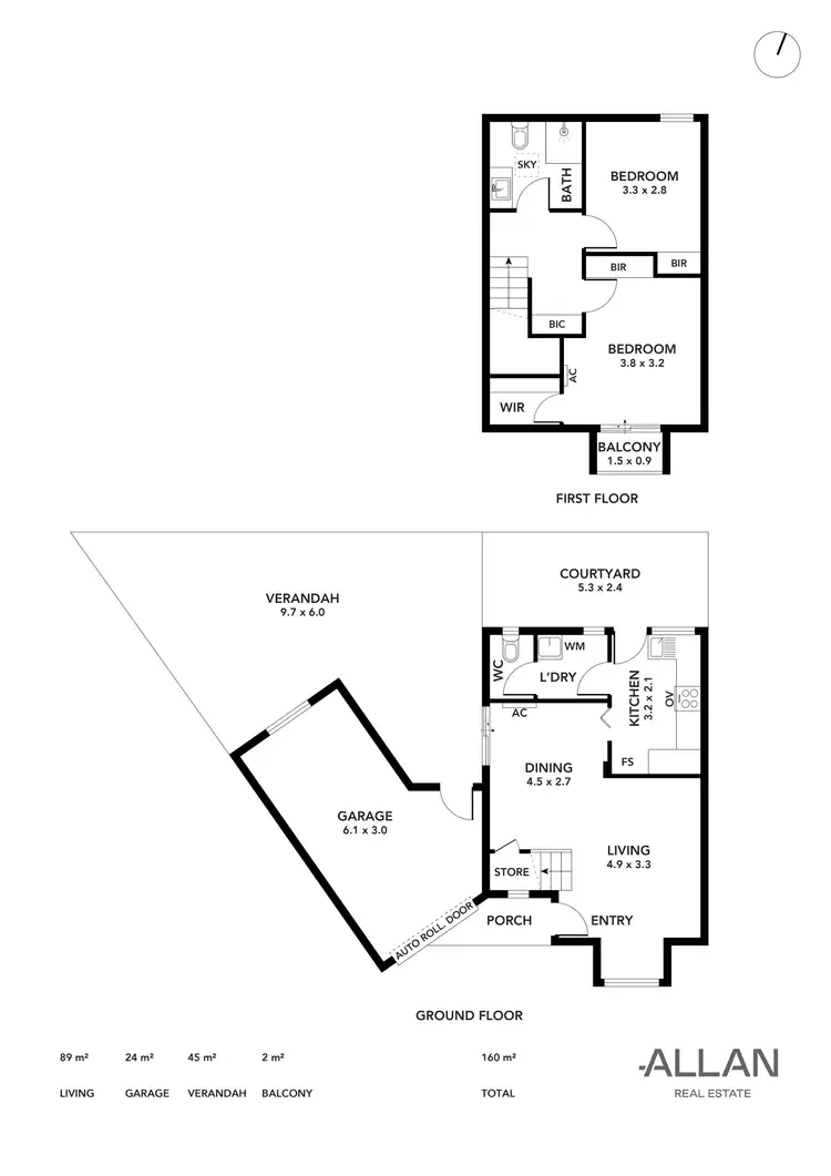 Floorplan of Homely unit listing, 3/23 Dwyer Road, Oaklands Park SA 5046