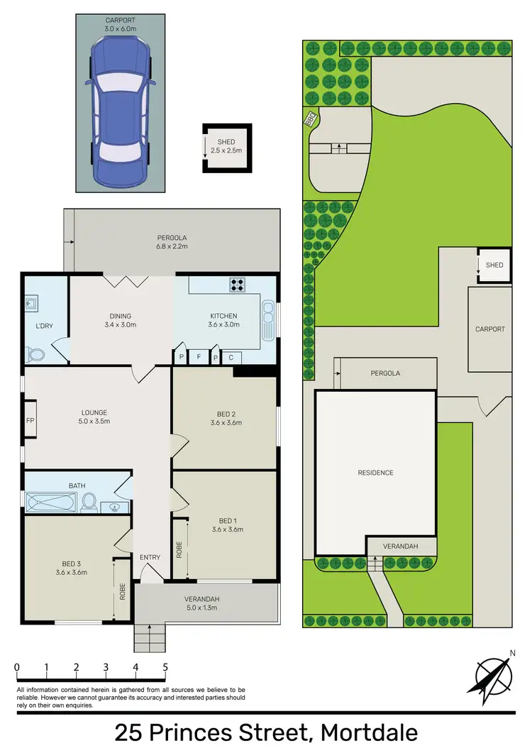 Floorplan of Homely house listing, 25 Princes Street, Mortdale NSW 2223