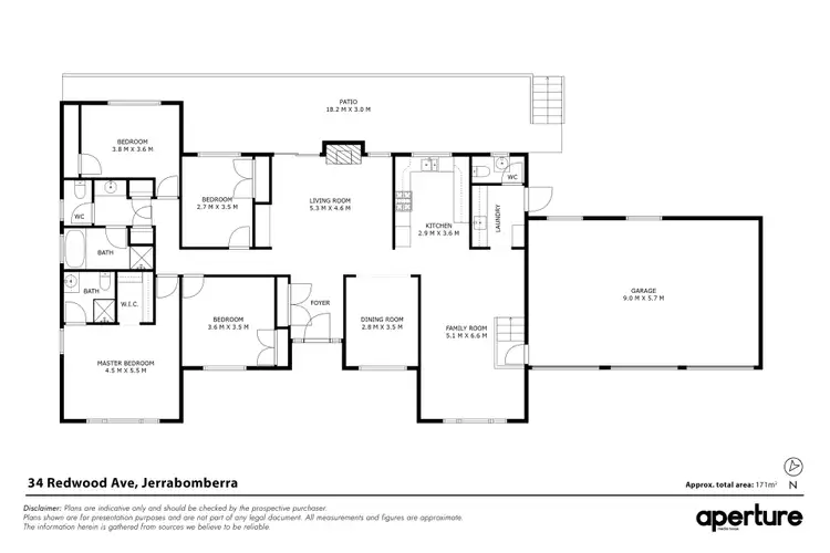 Floorplan of Homely house listing, 34 Redwood Avenue, Jerrabomberra NSW 2619