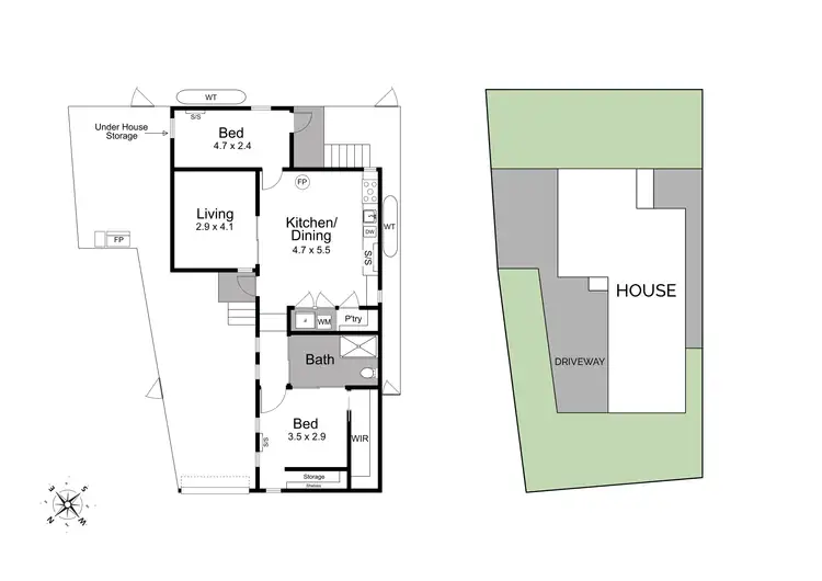 Floorplan of Homely house listing, 32 Augusta Drive, Creswick VIC 3363