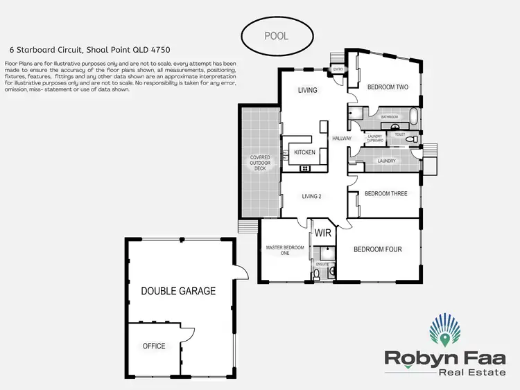 Floorplan of Homely house listing, 6 Starboard Circuit, Shoal Point QLD 4750