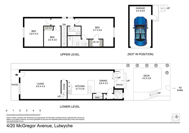 Floorplan of Homely townhouse listing, 4/20 McGregor Avenue, Lutwyche QLD 4030