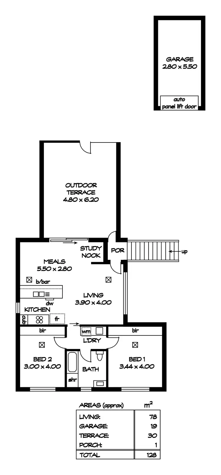 Floorplan of Homely unit listing, 3/209 Og Road, Marden SA 5070
