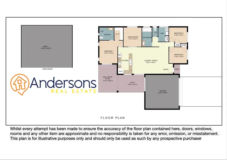Floorplan of Homely house listing, 41 Midshipman Street, South Mission Beach QLD 4852