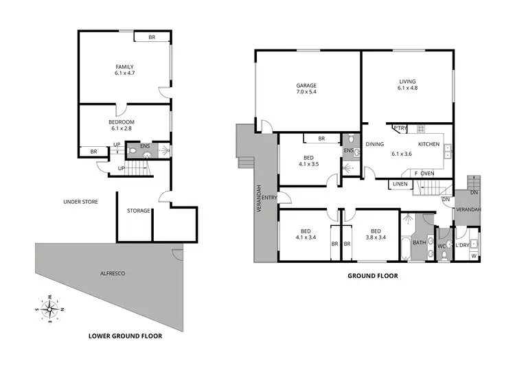 Floorplan of Homely house listing, 5 Darling Place, Barrack Heights NSW 2528