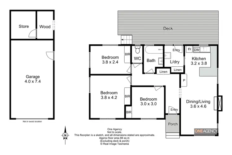 Floorplan of Homely house listing, 4 Grant Street, Smithton TAS 7330