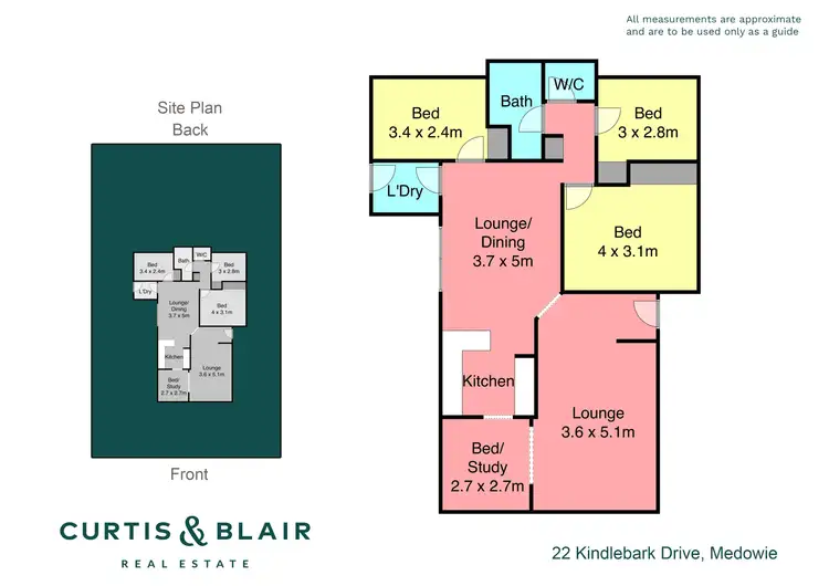 Floorplan of Homely house listing, 22 Kindlebark Drive, Medowie NSW 2318