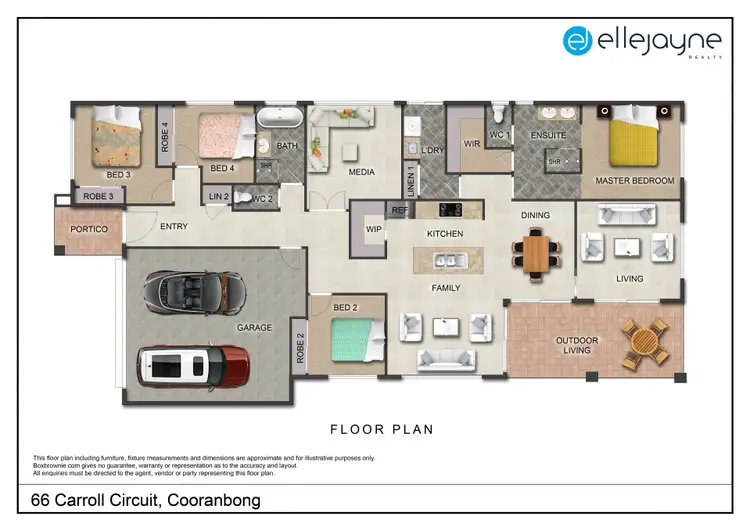Floorplan of Homely house listing, 66 Carroll Circuit, Cooranbong NSW 2265