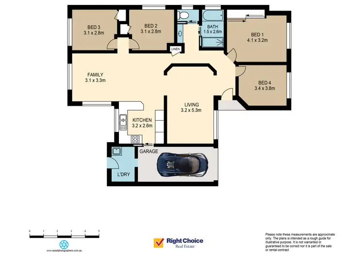 Floorplan of Homely house listing, 5 Baronda Close, Flinders NSW 2529