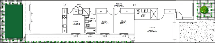 Floorplan of Homely house listing, 27 Victoria Wy, Mansfield Park SA 5012