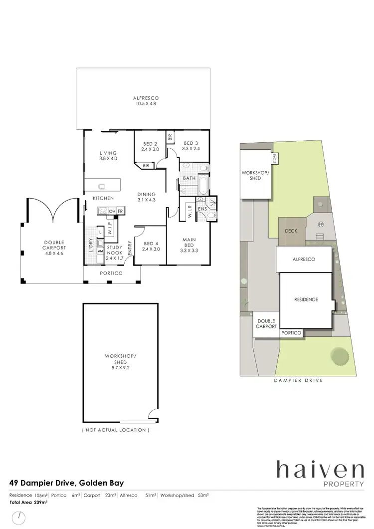 Floorplan of Homely house listing, 49 Dampier Drive, Golden Bay WA 6174