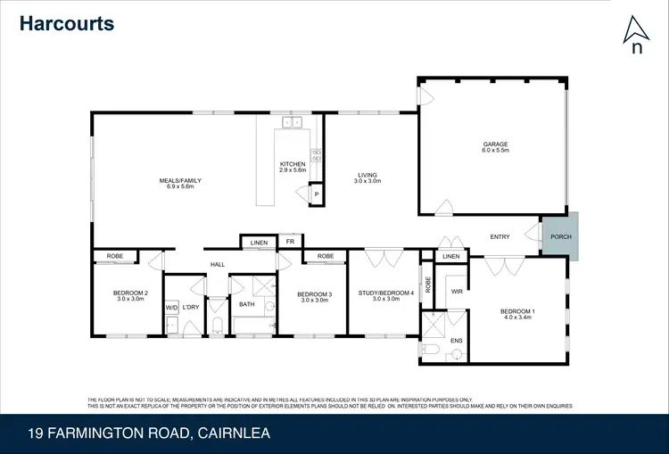 Floorplan of Homely house listing, 19 Farmington Road, Cairnlea VIC 3023