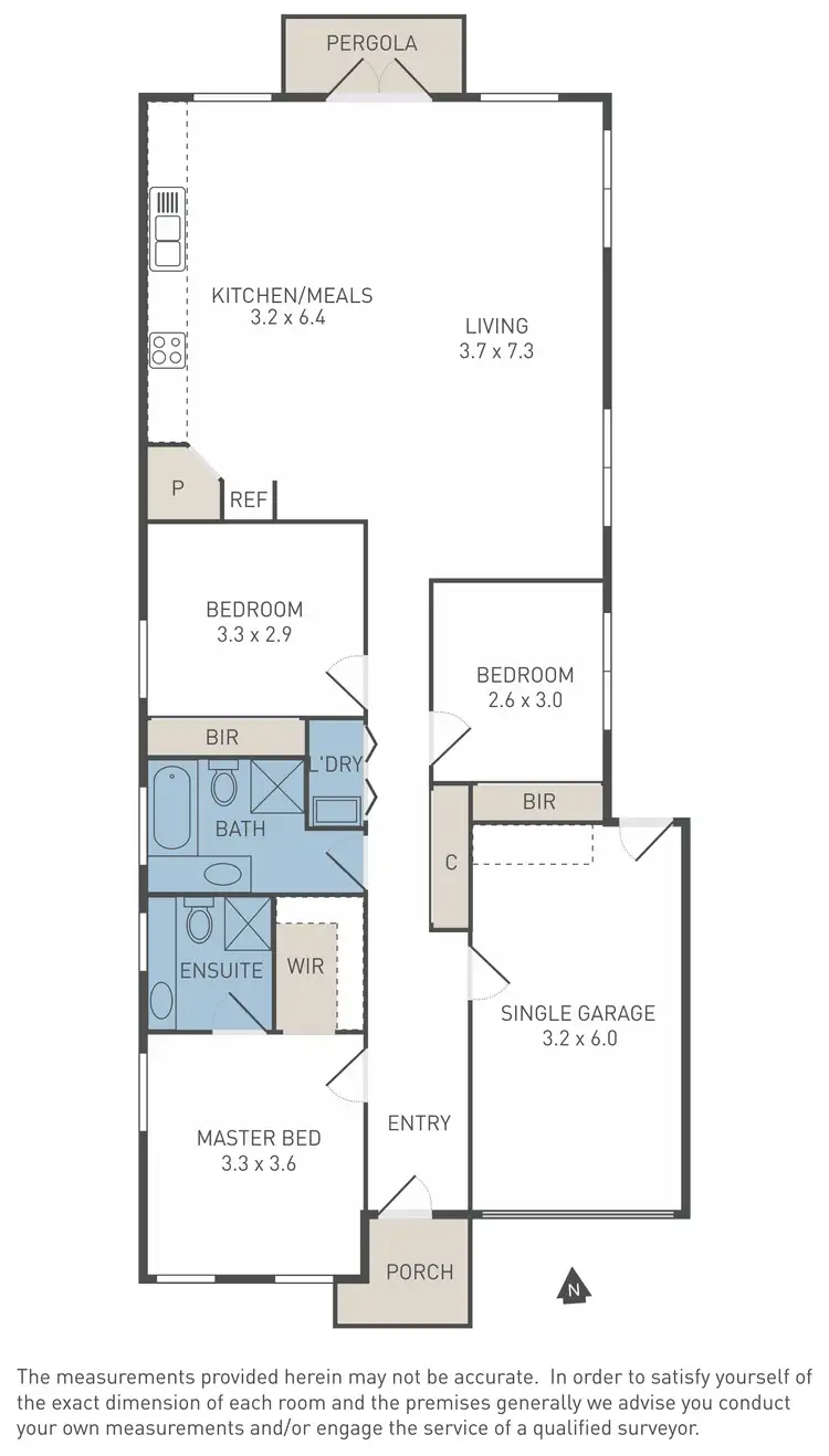 Floorplan of Homely house listing, 3 Smethwick Green, Caroline Springs VIC 3023