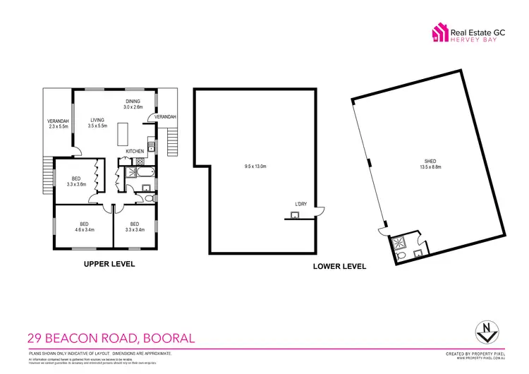 Floorplan of Homely house listing, 29 Beacon Road, Booral QLD 4655