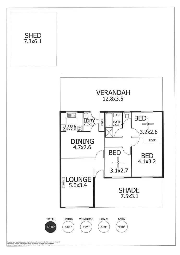 Floorplan of Homely house listing, 36 Carsten Drive, Murray Bridge SA 5253