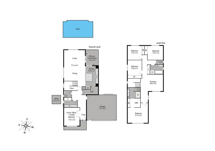 Floorplan of Homely house listing, 26 Positano Grove, Greenvale VIC 3059