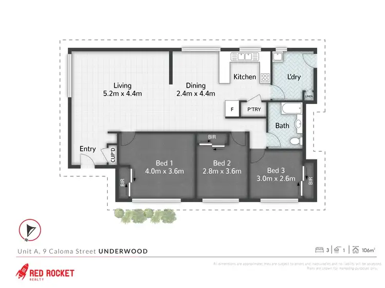 Floorplan of Homely house listing, 9 Caloma Street, Underwood QLD 4119