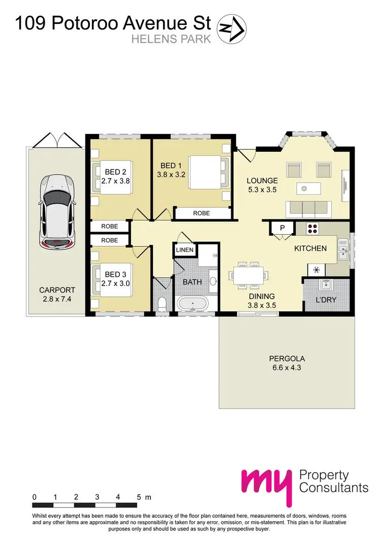 Floorplan of Homely house listing, 109 Potoroo Avenue, St Helens Park NSW 2560