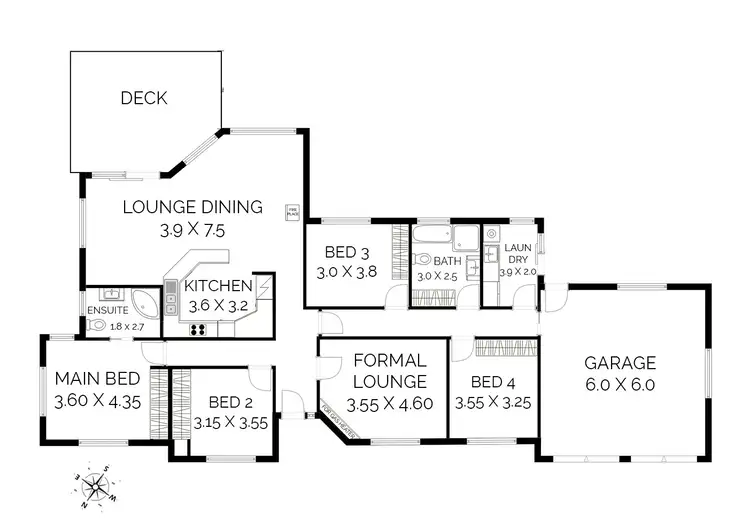 Floorplan of Homely rural property listing, 12 Tamarind Avenue, Dorrigo NSW 2453