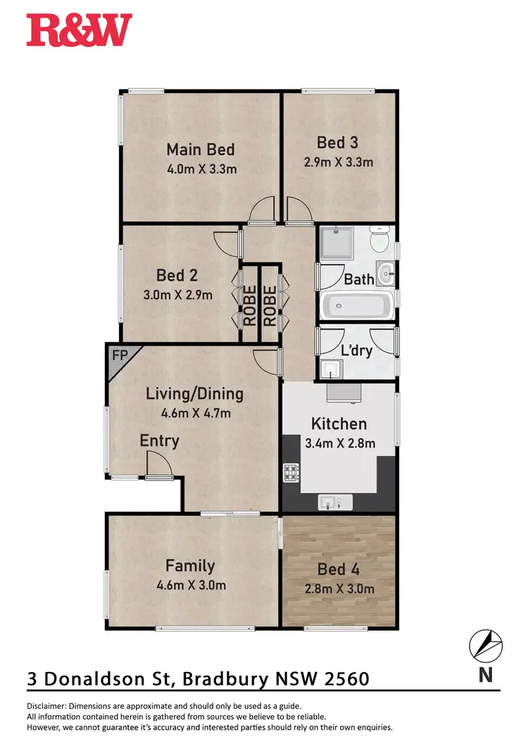 Floorplan of Homely house listing, Address available on request